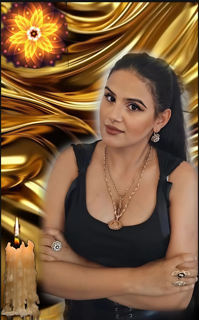 Beautiful woman of gypsy nationality